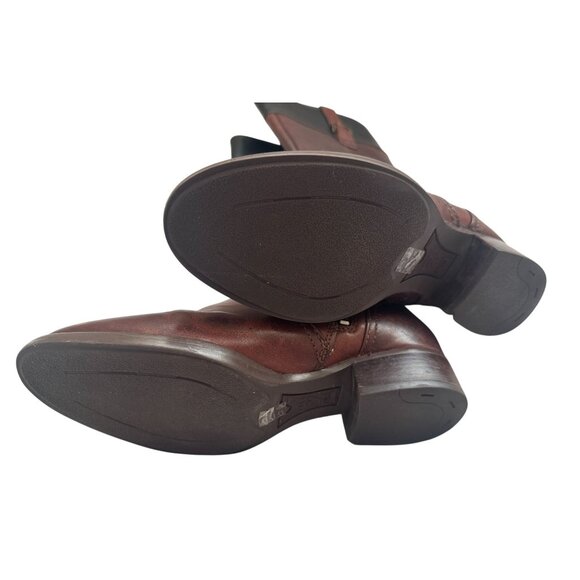 Ariat Leather Women's Size 6B Knee-High Riding Boots Brown & Black - Picture 10 of 14